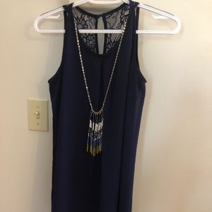 Navy dress